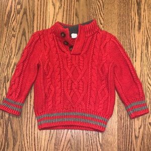 Baby GAP Chunky Cable Knit Sweater